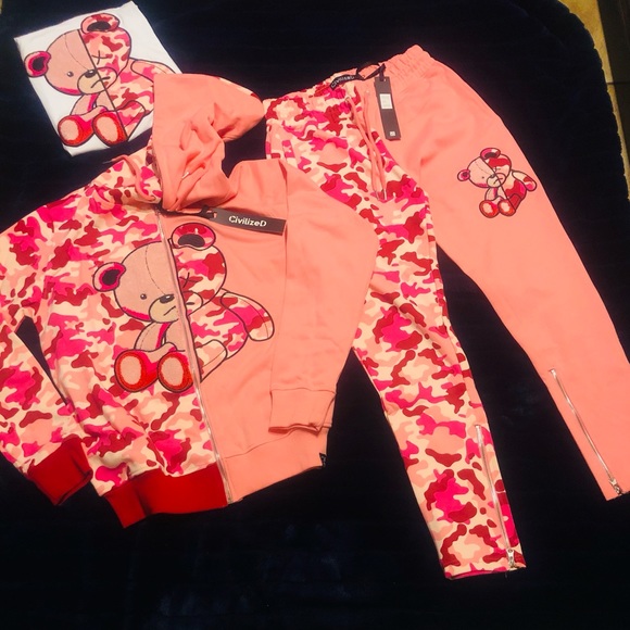 civilized bear sweatsuit